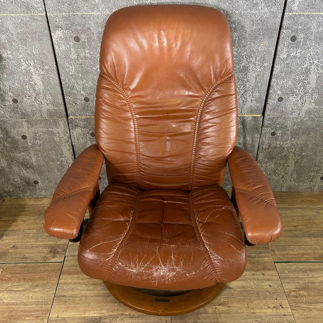 ꧁EKORNES エコーネス꧂ストレスレスチェア パーソナル アーム 本革レザー