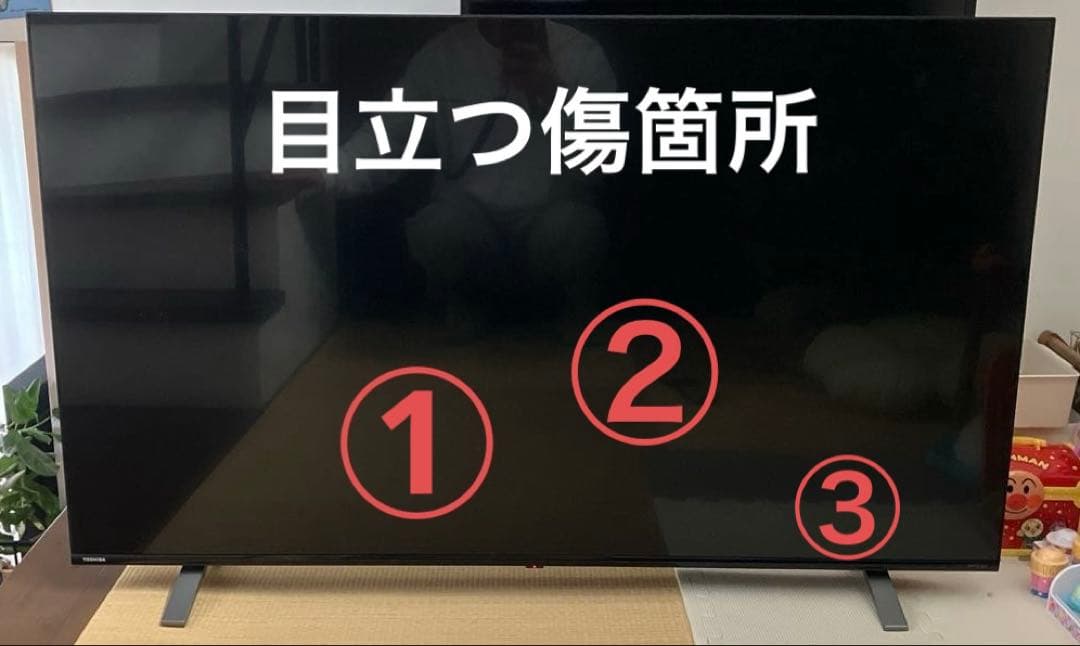 TOSHIBA REGZA 55C350X 大画面　テレビ