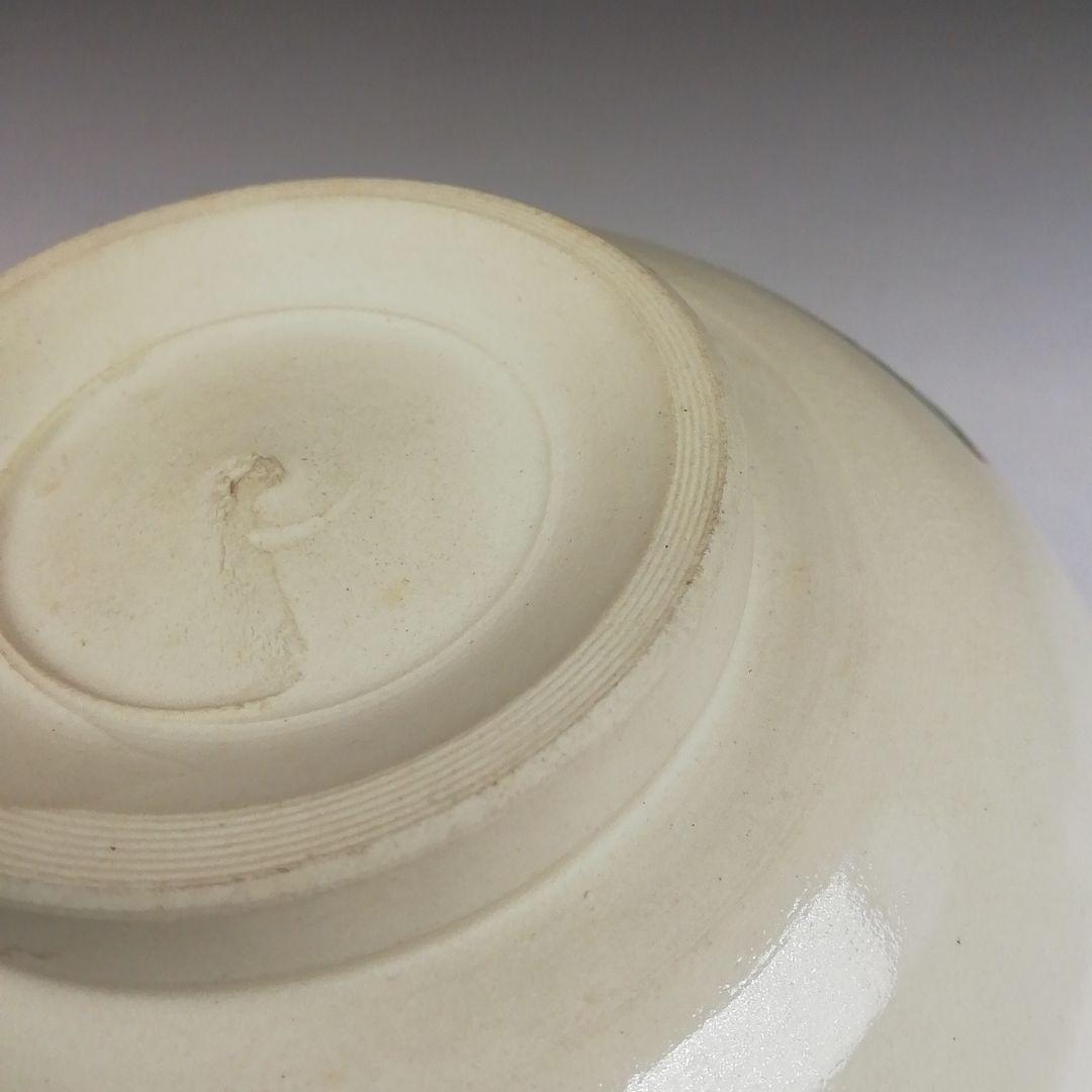 Ｔ５０９　茶碗　『仁清　扇面流水』『和香 造』　共箱　抹茶碗　茶道具