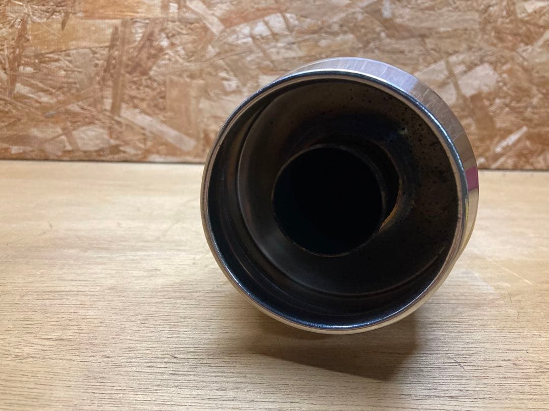 GB350S スリップオンマフラー　メガホン　ステンレス