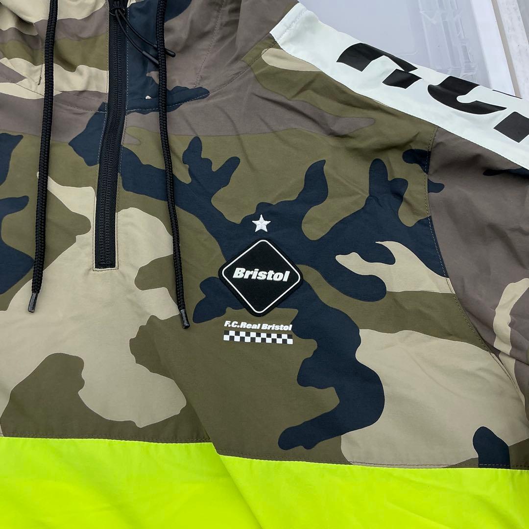 FCRB ハーフジップ アノラック ナイロンジャケット