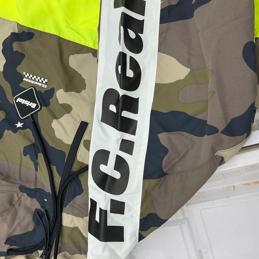FCRB ハーフジップ アノラック ナイロンジャケット