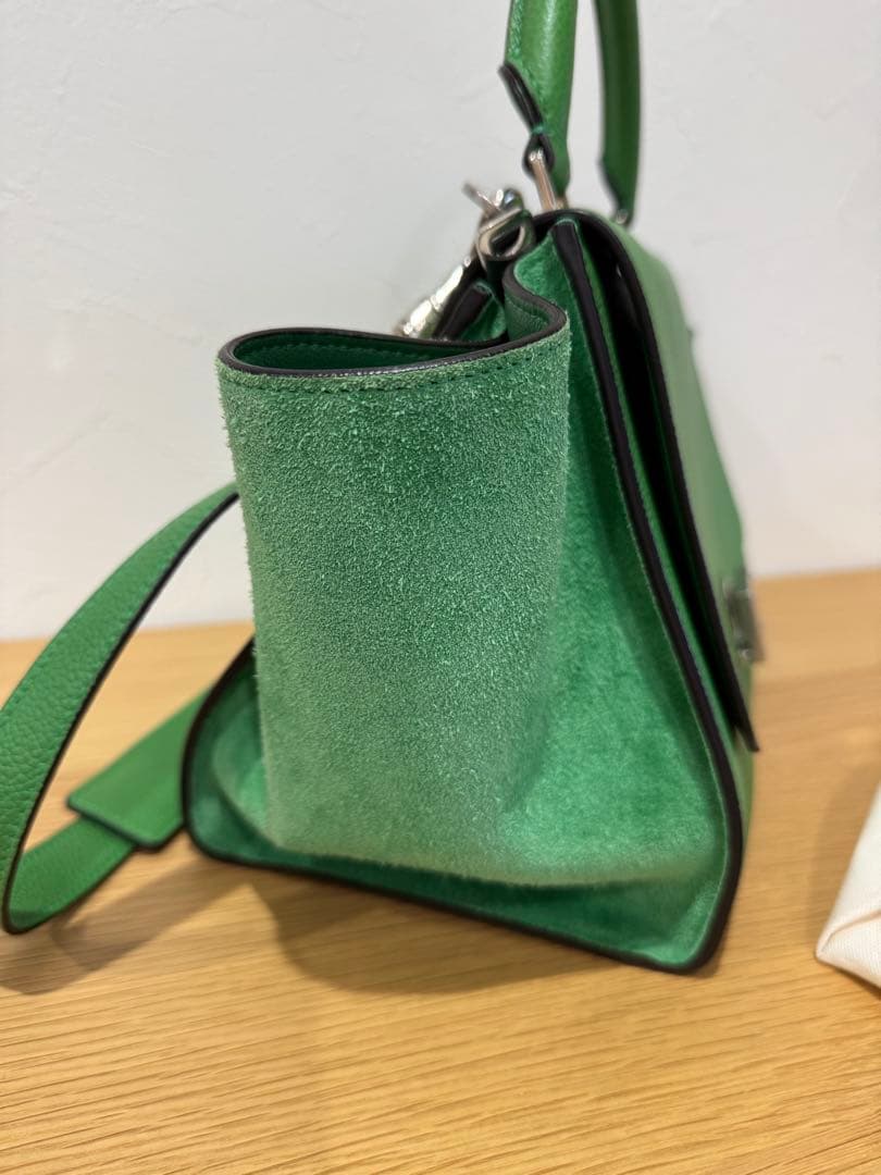 未使用 CÉLINE セリーヌ トラペーズ ショルダーバッグ ハンドバッグ