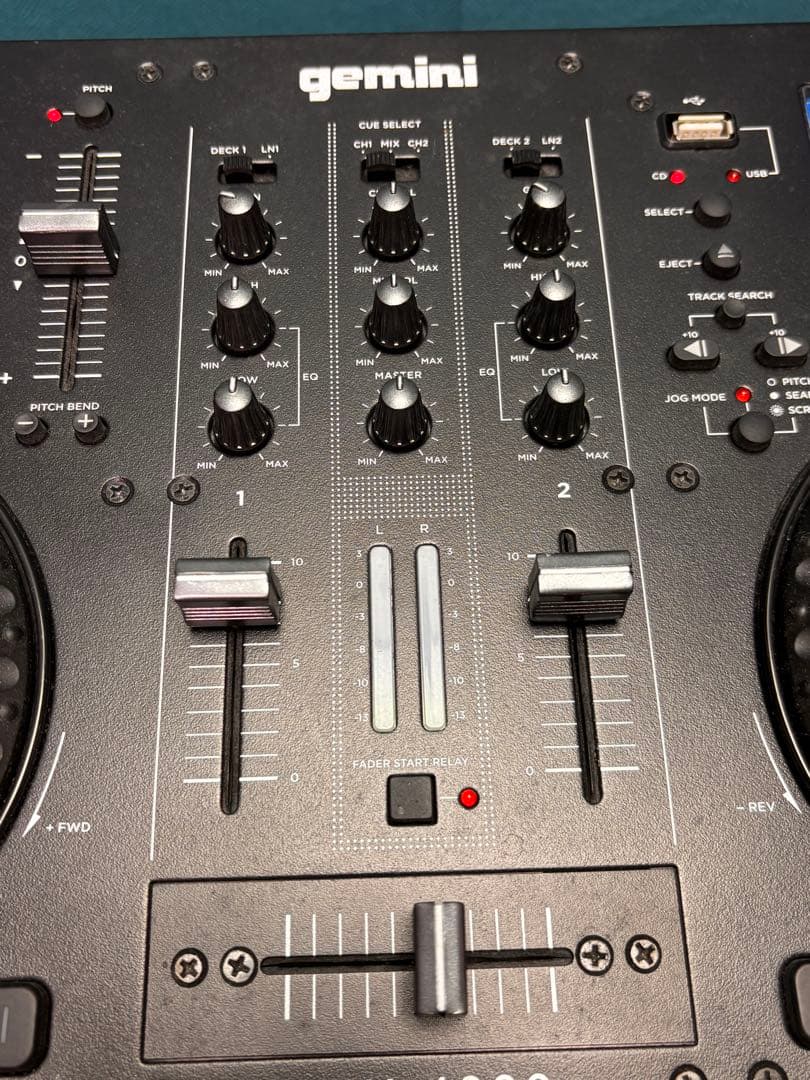 GEMINI ミキサー一体型　オールインワンDJプレーヤー/CDM-4000