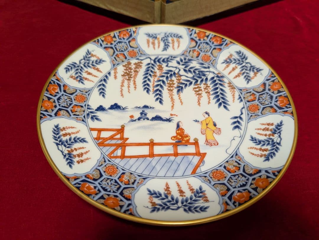 香蘭社　絵皿　飾り皿　6枚