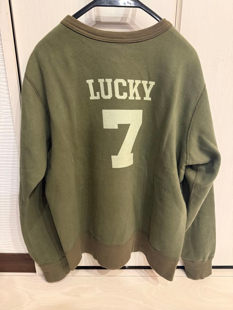 バズリクソンズ　7th FTR-BOMB SQスウェット　Ｌ(40-42)