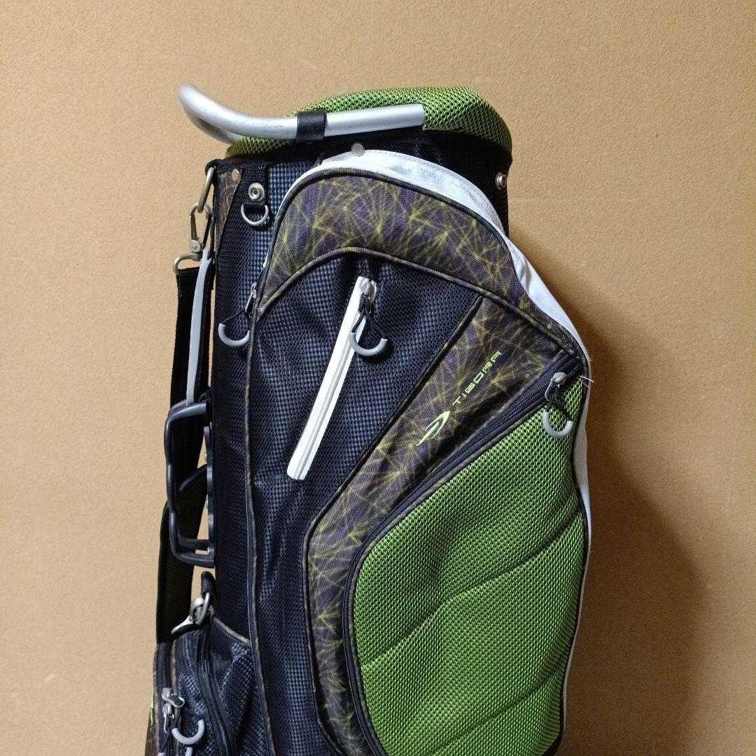 軽量TIGORA　分離スタンド付きゴルフバッグ・迷彩デザイン