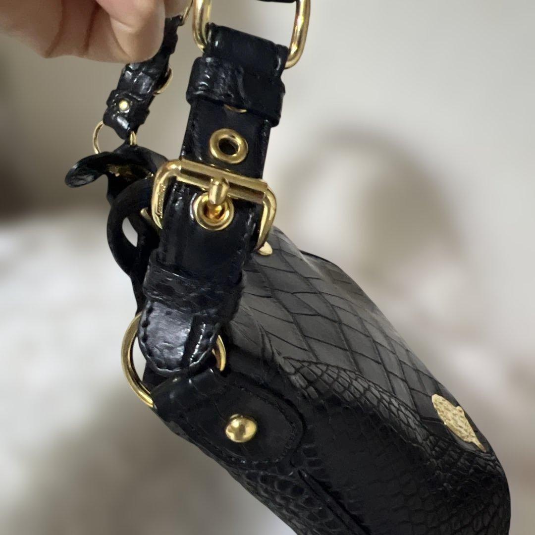 ADMJ マットクロコダイル革　バッグ