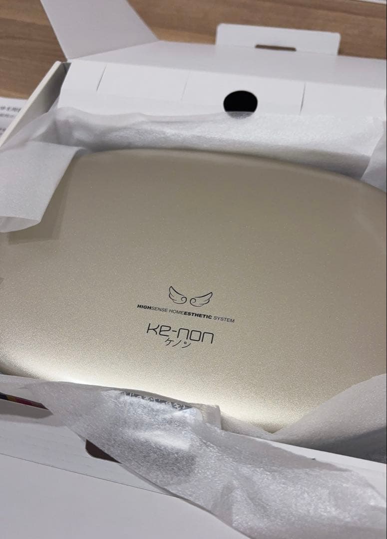 ケノン 脱毛器 ver8.4【シャンパンゴールド】付属品全てあり