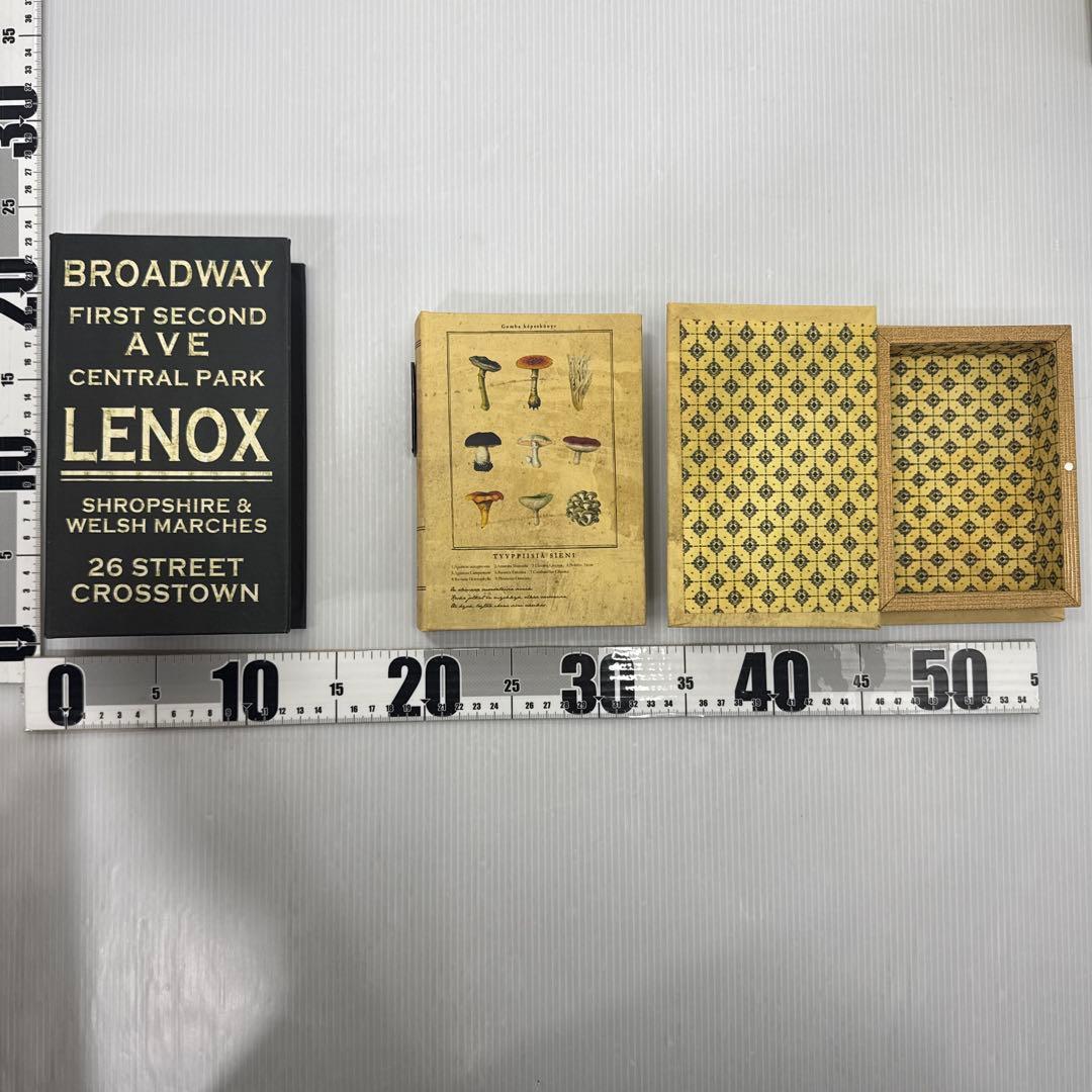 値下済 洋書風 ブック型 小物入れ 高級インテリア 収納ボックス 9点 まとめ