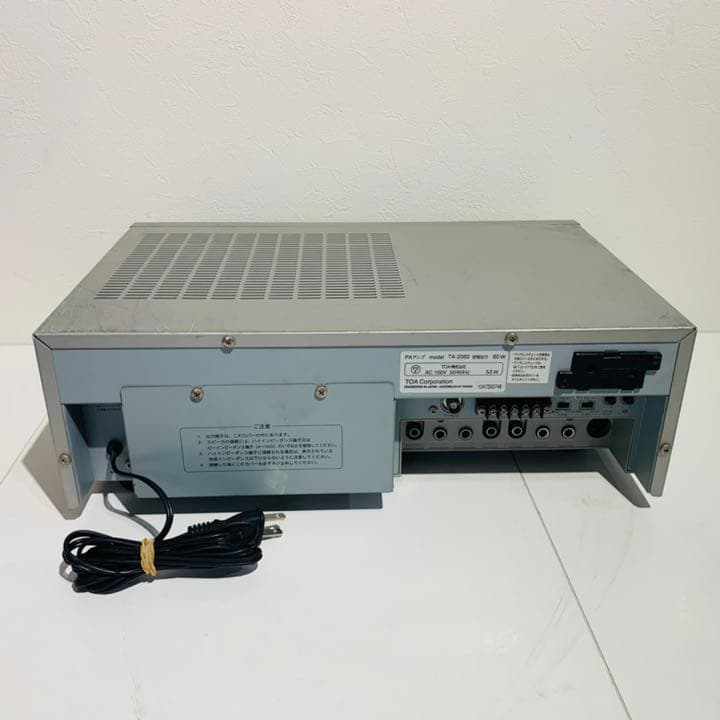 TOA 卓上アンプ　PAアンプ　TA-2060