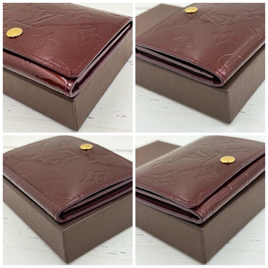 【極美品】アンヴェロップカルトドゥヴィジット カードケース ヴェルニ 名刺入れ