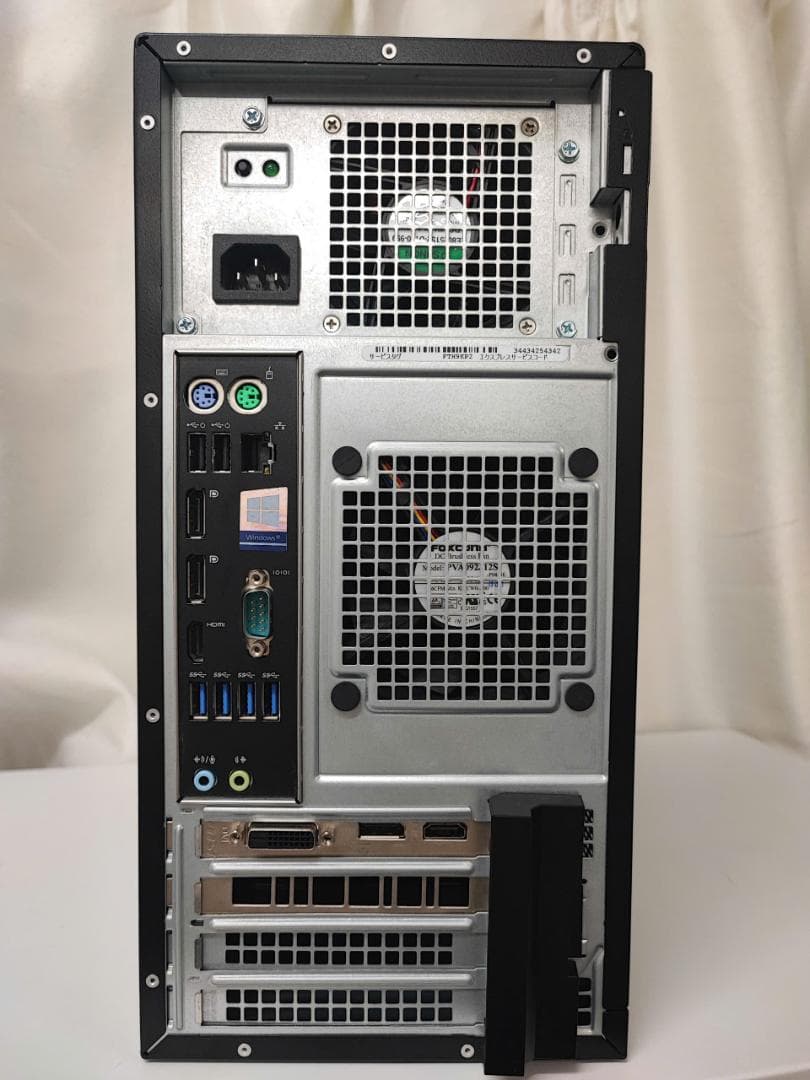 Windowsデスクトップ Precision Tower 3620 /i7 /16GB/GTX 1650