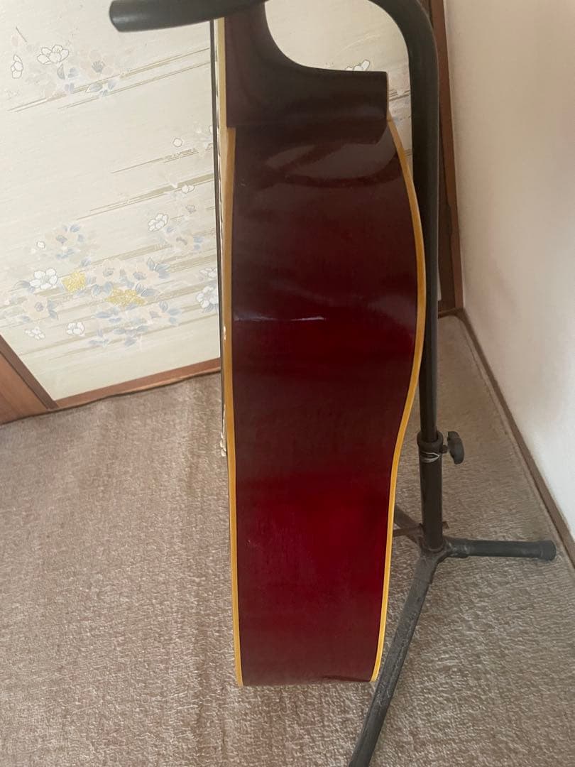 モーリスWD30日本製ギブソンヘッドダブモデル幌馬車ラベルアコステギター希少美品