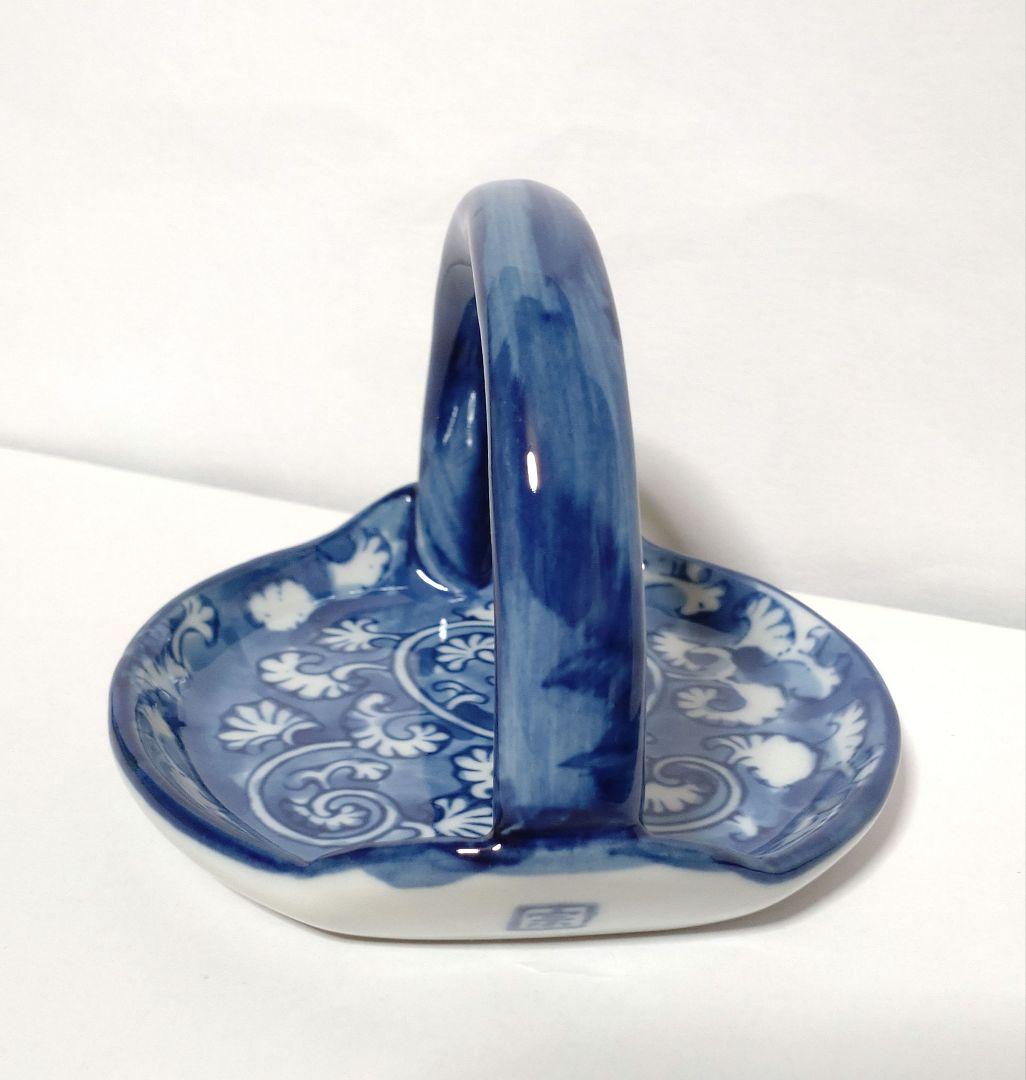 陶器 小物入れ 和柄 ■ インテリア アンティーク 蚤の市 ヴィンテージ