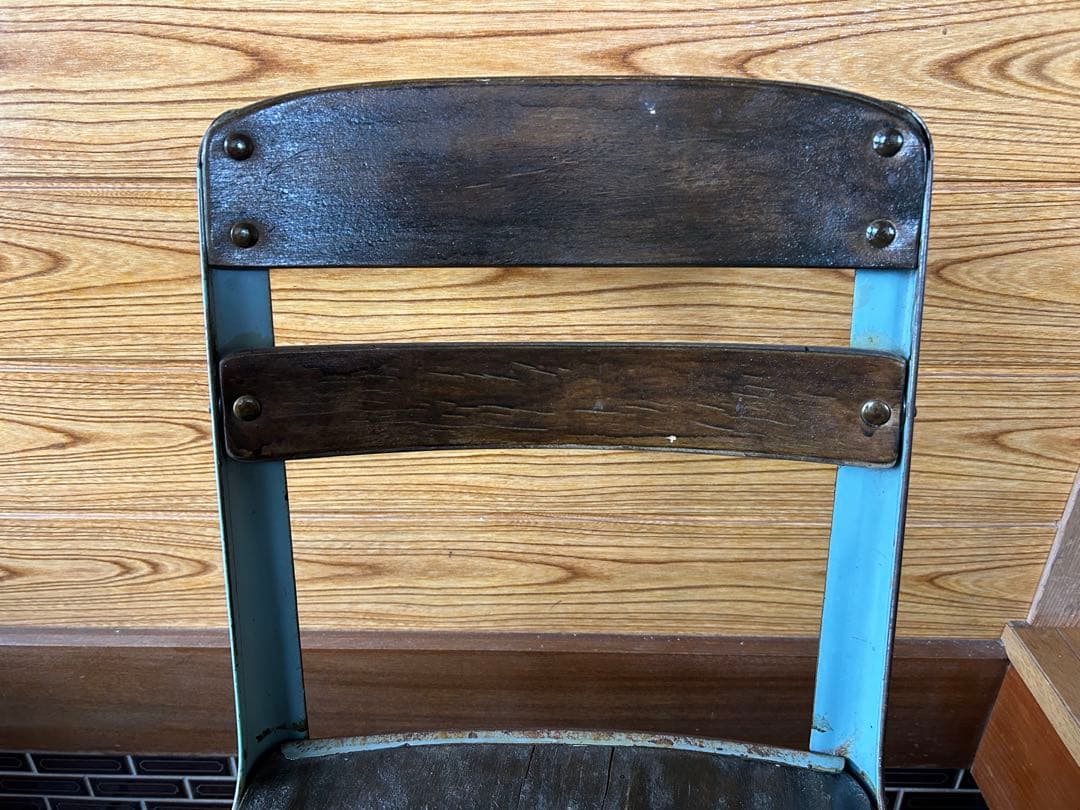 タイムセール‼️ アンティーク　学校　机　椅子　希少　レトロ　アメリカンカントリー