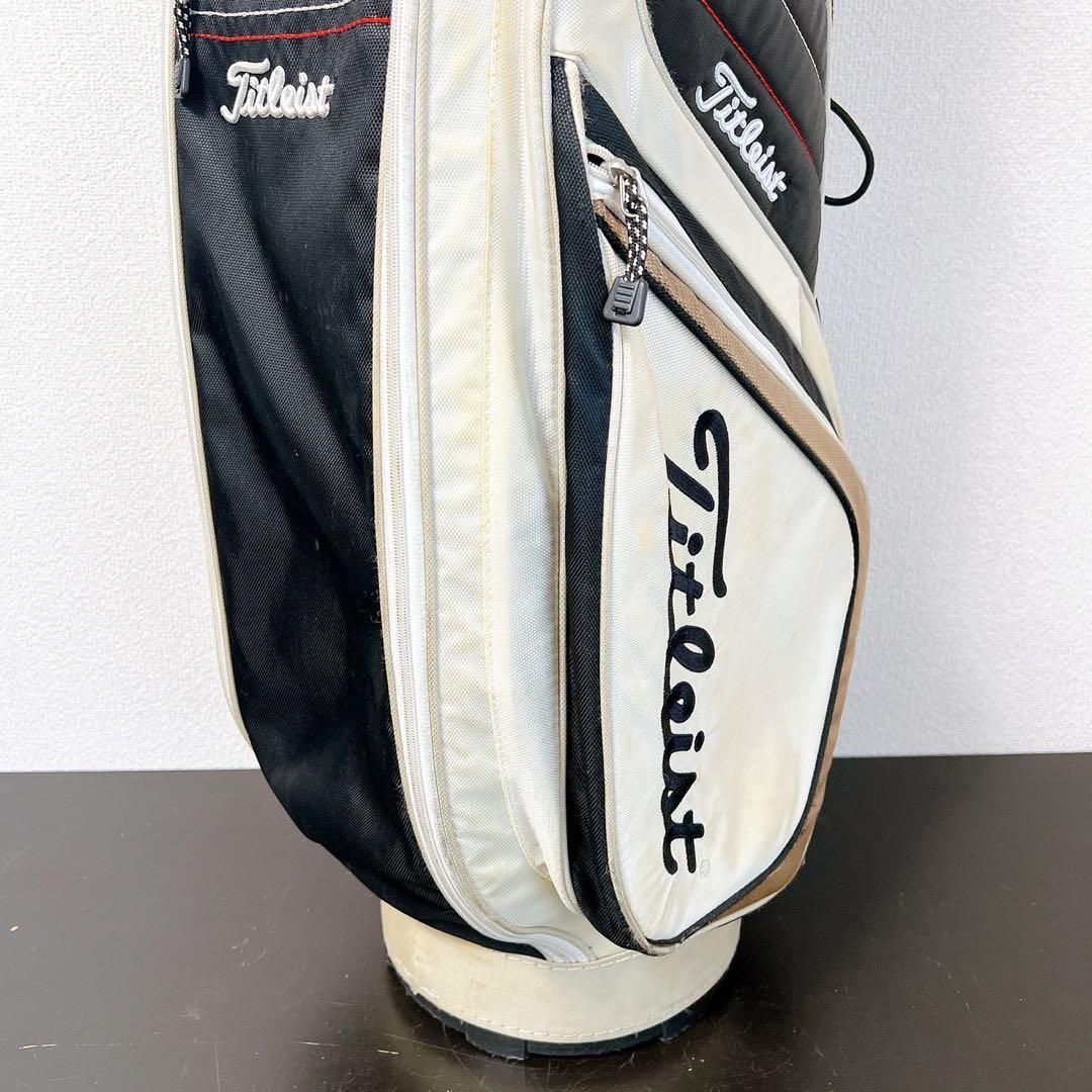 タイトリストキャディバッグ9.5型 8分割カート式ゴルフバッグ Titleist