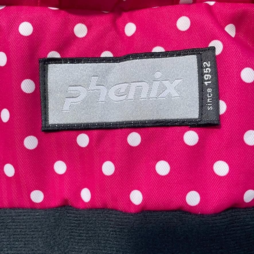 【大きいサイズ】フェニックス　レディース スキーウェア上下セット ドット柄 O