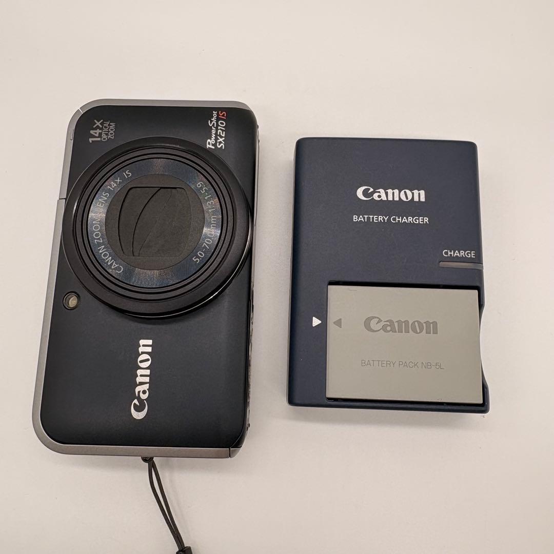 Canon PowerShot SX210 IS コンパクトデジタルカメラ