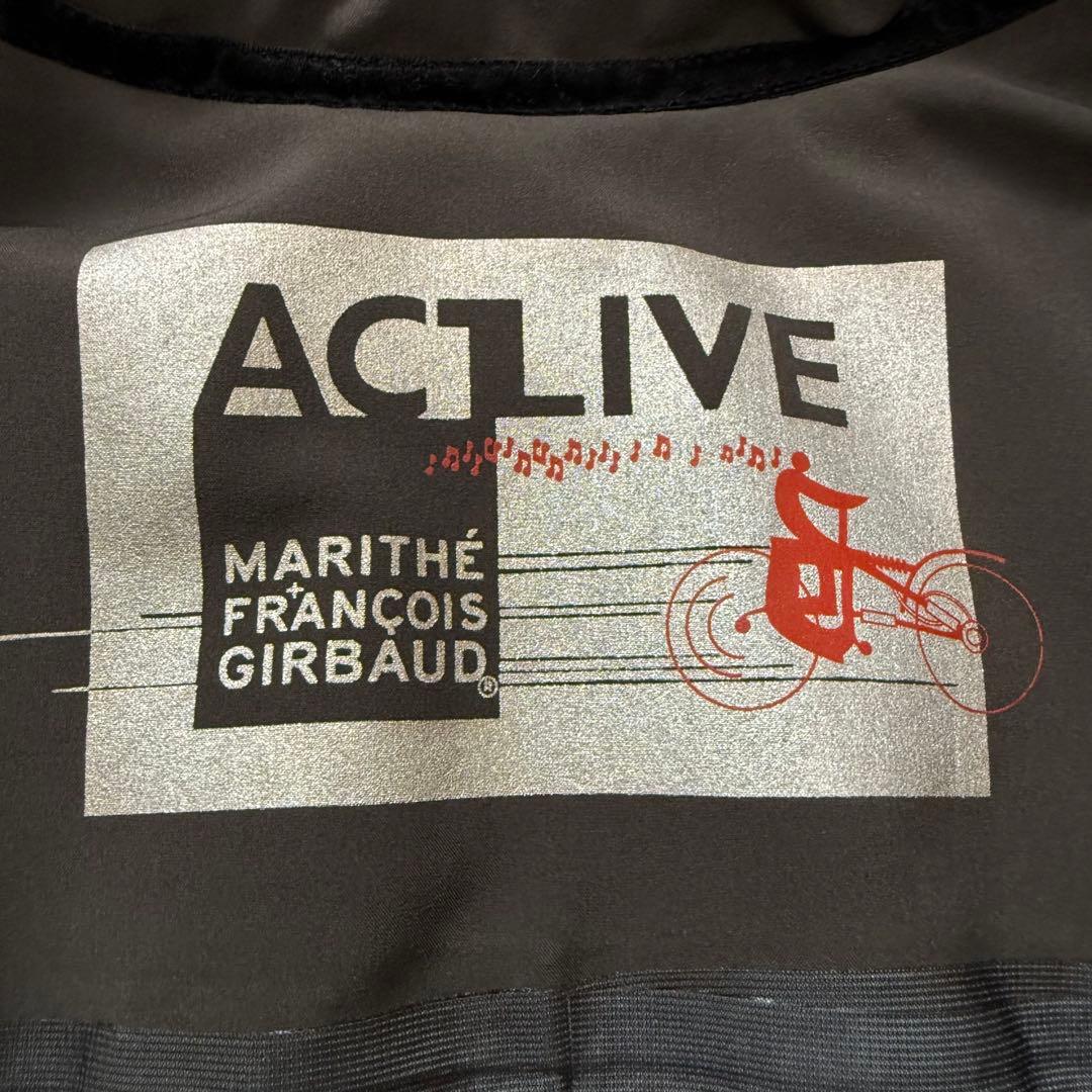 未使用級★マリテフランソワジルボー ミリタリー フーデットコート Y2K