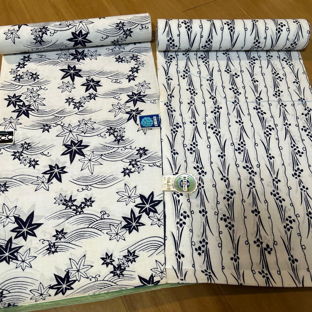 浴衣反物　まとめ　純綿　10点セット