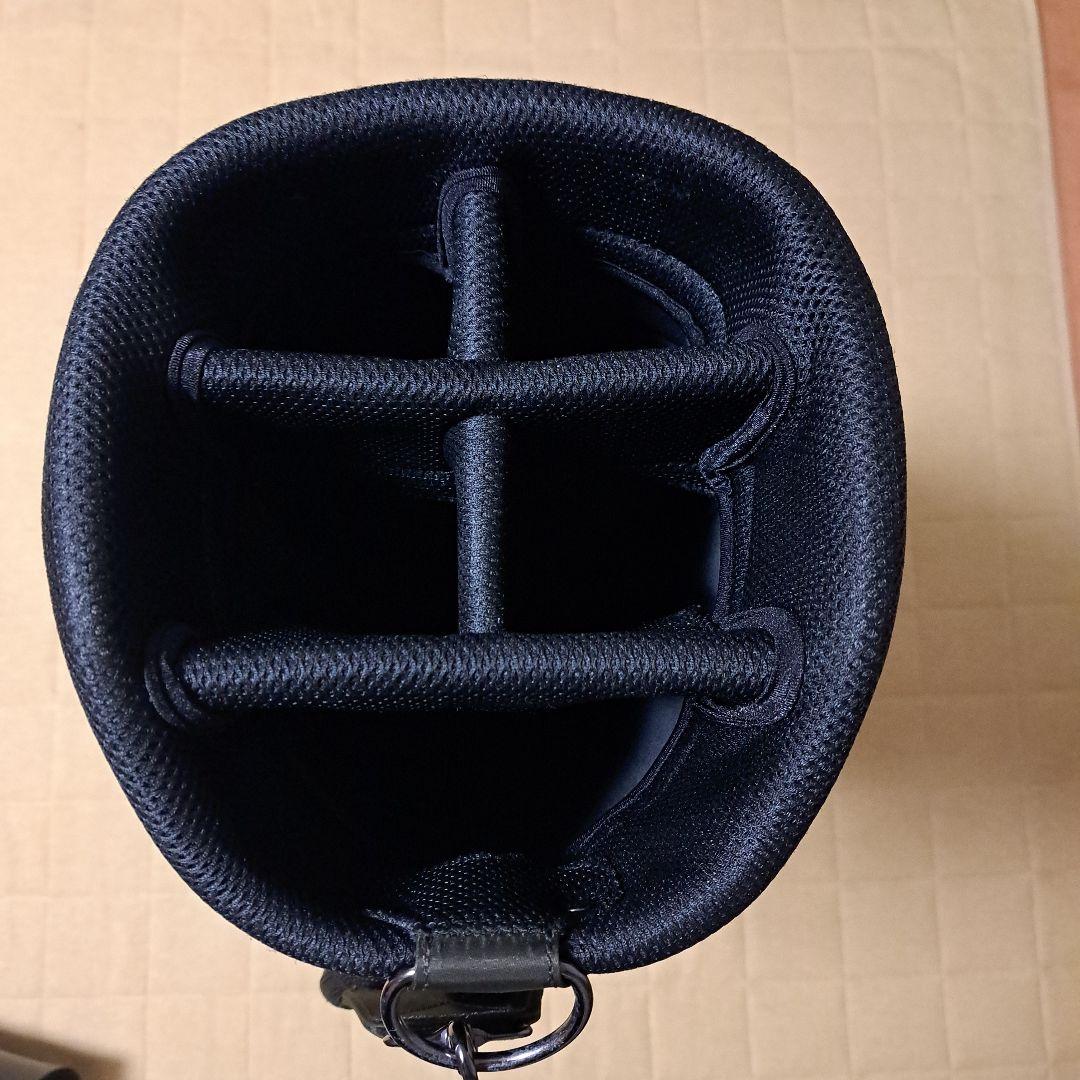 エピキュールキャディバッグ。フード付き、新品ネームプレート付き、9インチ。美品！