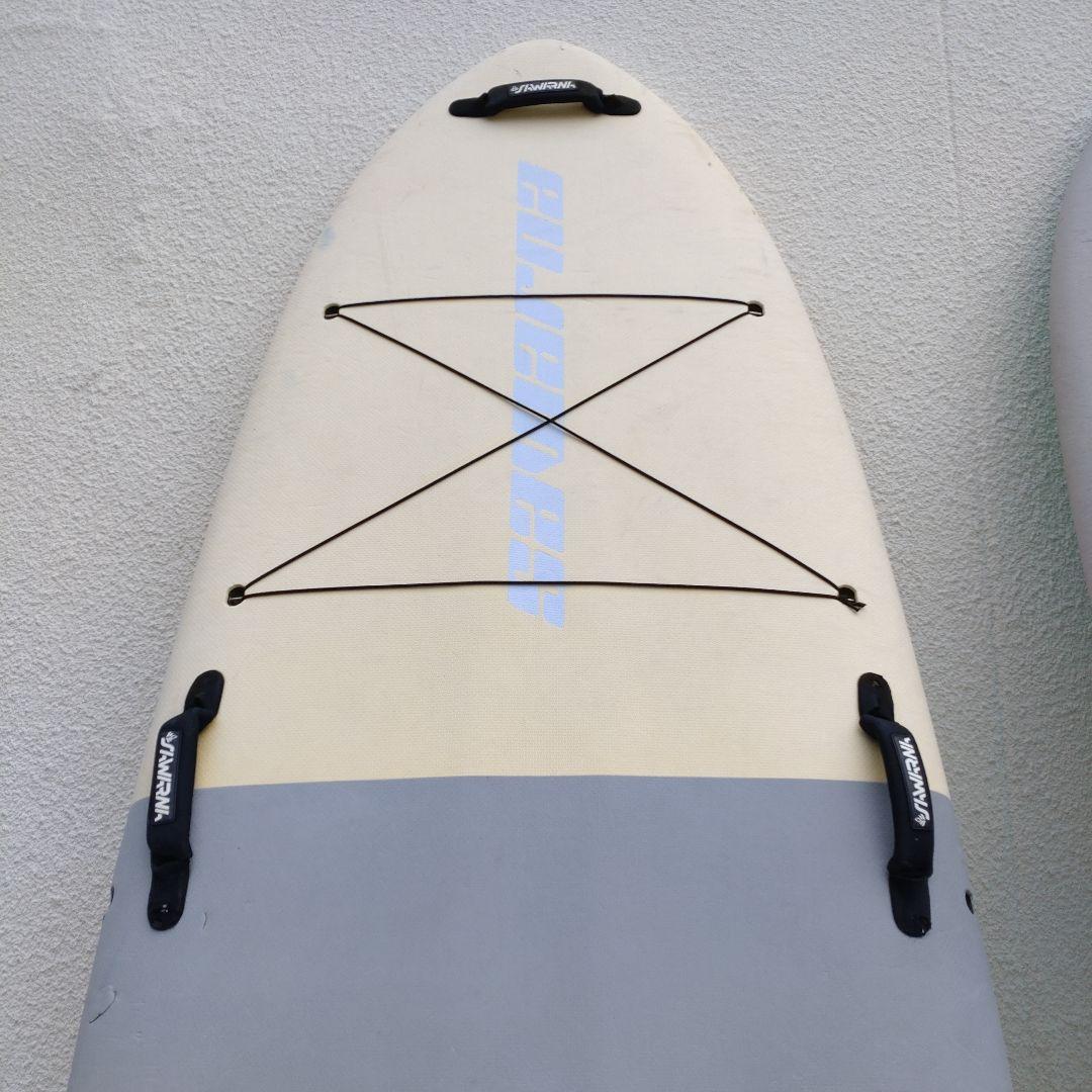 【2個セット SUPボード】SAWARNA 中古品 セーフティコード、フィン付