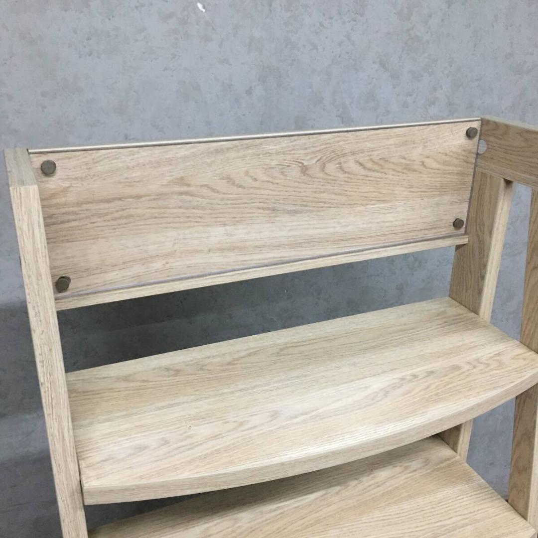 オープンラック 4段 キャスター付き W70×D40×H155cm