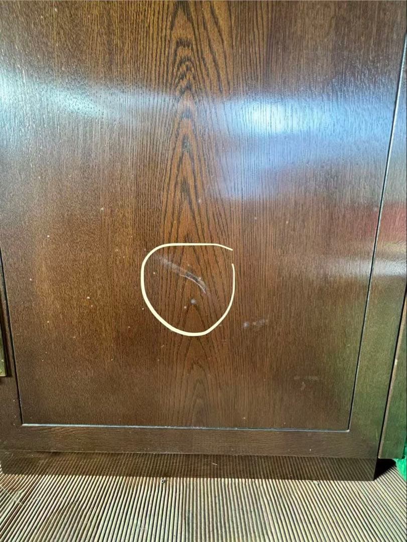 極美品モーガントンシリーズカリモク　Domani アンティーク　洋服クローゼット