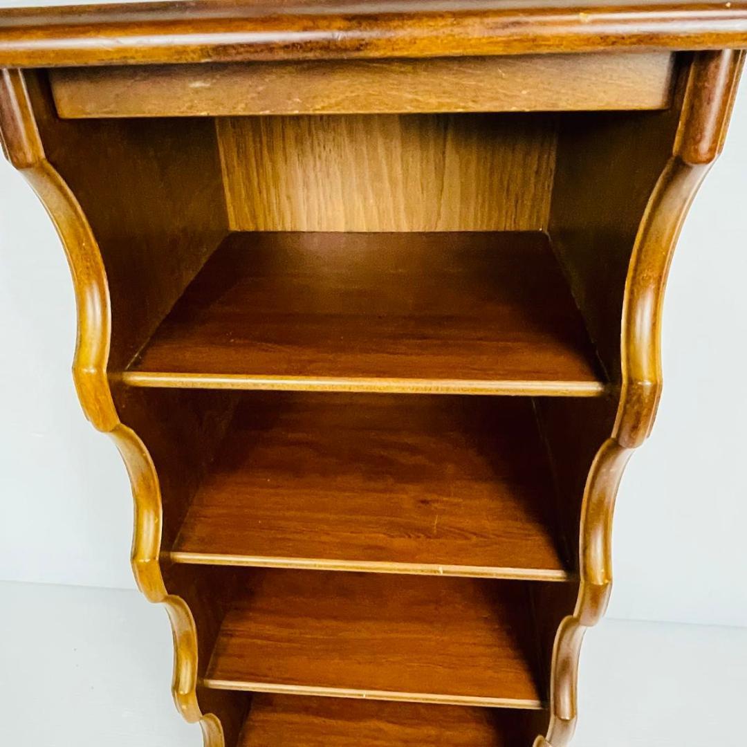 KARIMOKU カリモク 家具 靴箱　スリッパラック　アンティーク 昭和レトロ