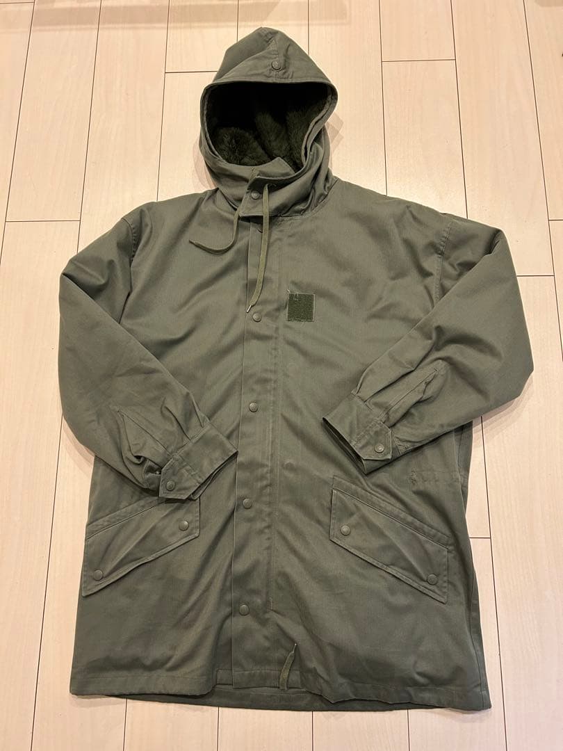 フランス軍 F-1 HBT パーカーコート ボアライナー付き　waiper