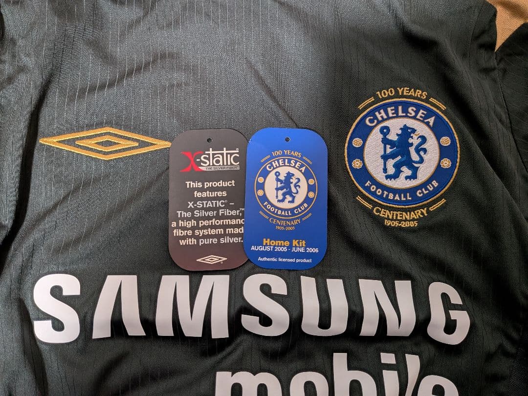 2005/06 Umbro Chelsea FC 長袖GK用 Mサイズ