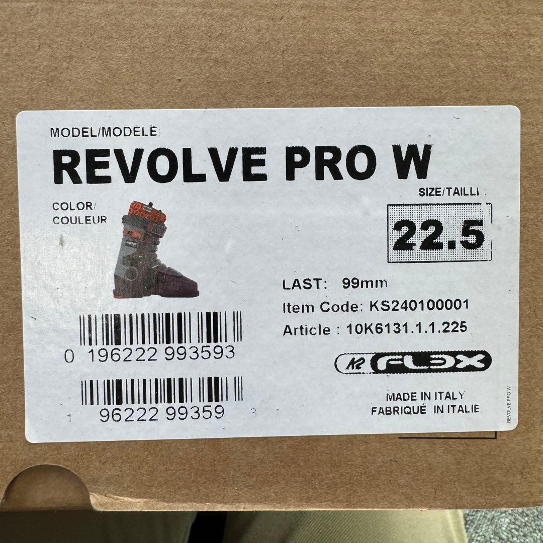 K2 REVOLVE PRO W 22.0 22.5㎝ スキーブーツ レディース
