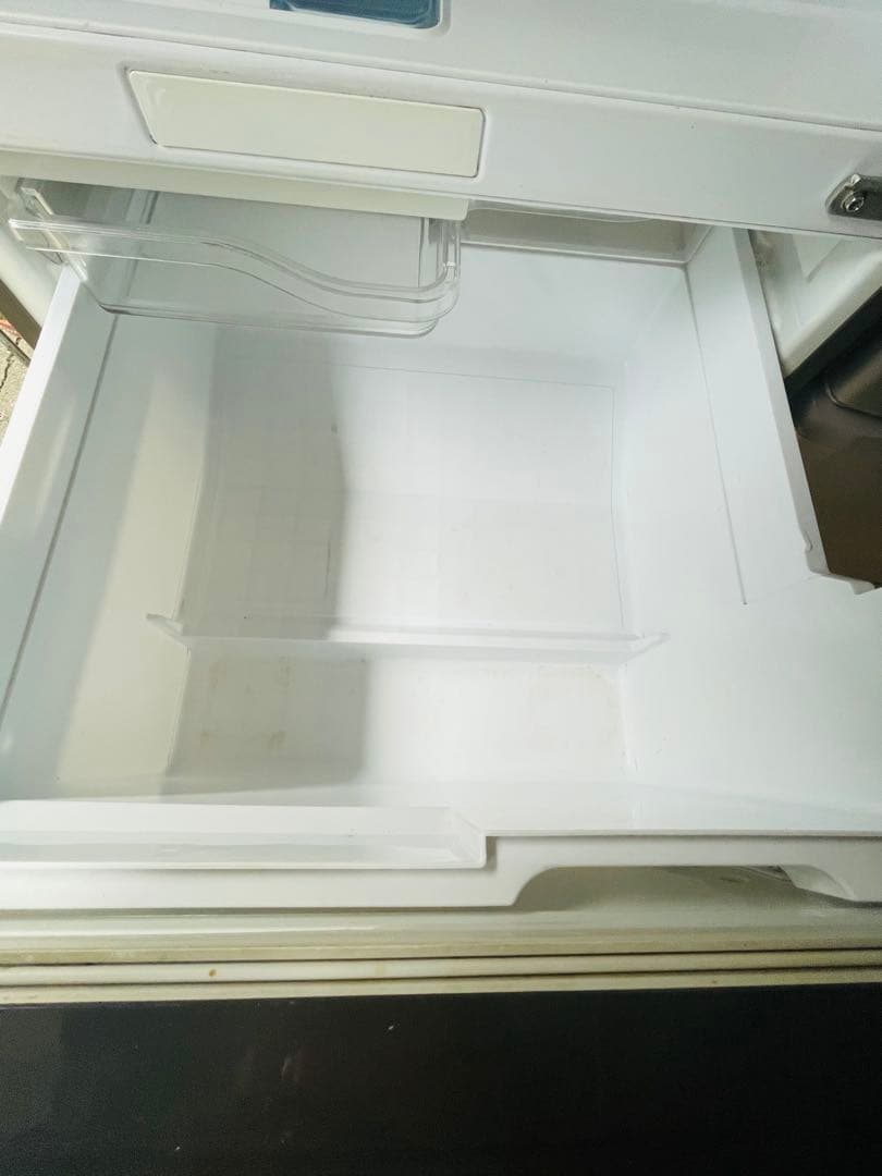 ファミリー用　401L 三菱　大型冷蔵庫 木目調　ブラウン