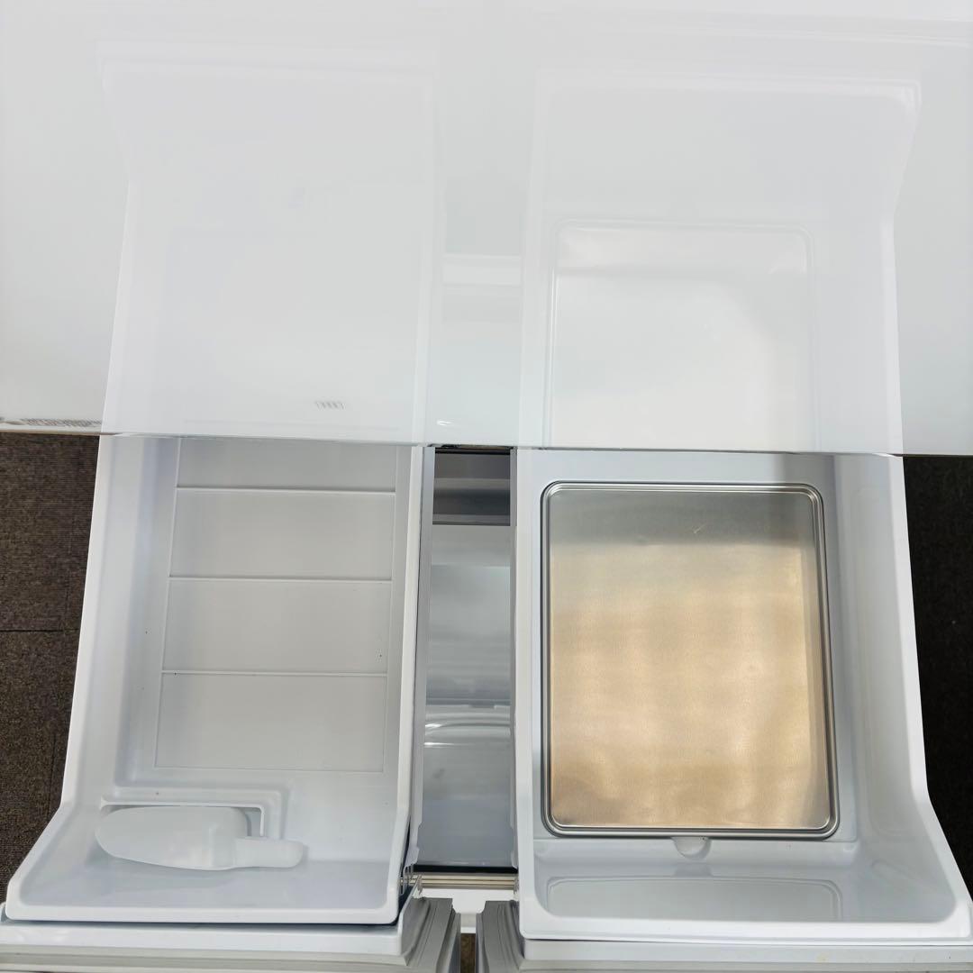 三菱電機 455L 冷蔵庫 大容量 おしゃれ前面ガラス【地域限定配送無料】