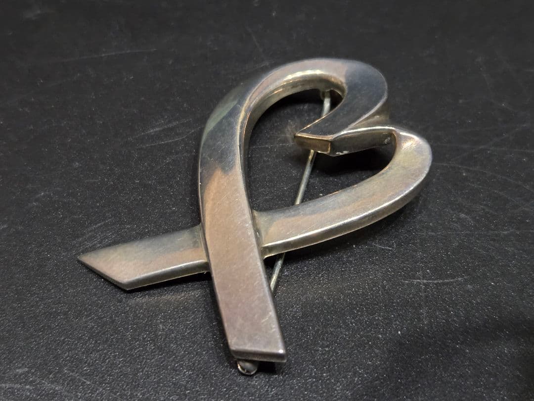 TIFFANY ティファニー ラビングハート ブローチ