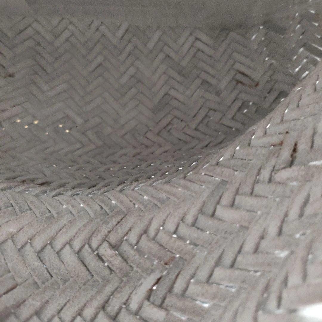 DRAGONDIFFUSION　ドラゴン　ホワイト編み込みトートバッグ