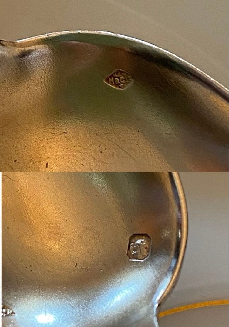 【フランス／純銀】「ブランジェ」フォーク＆スプーン＋「エナン」スプーン