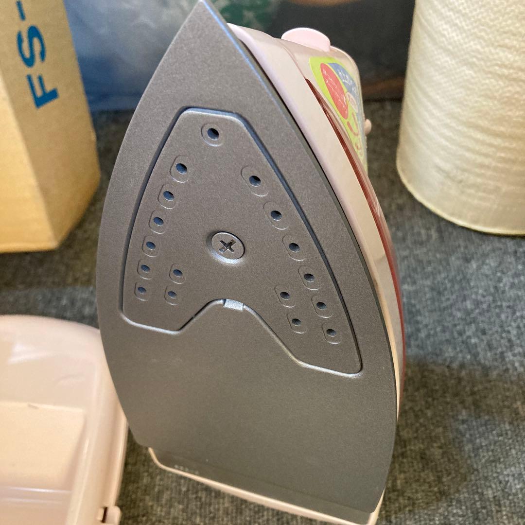 バブル期のTOSHIBA EXCIMA スチームアイロン ピンク