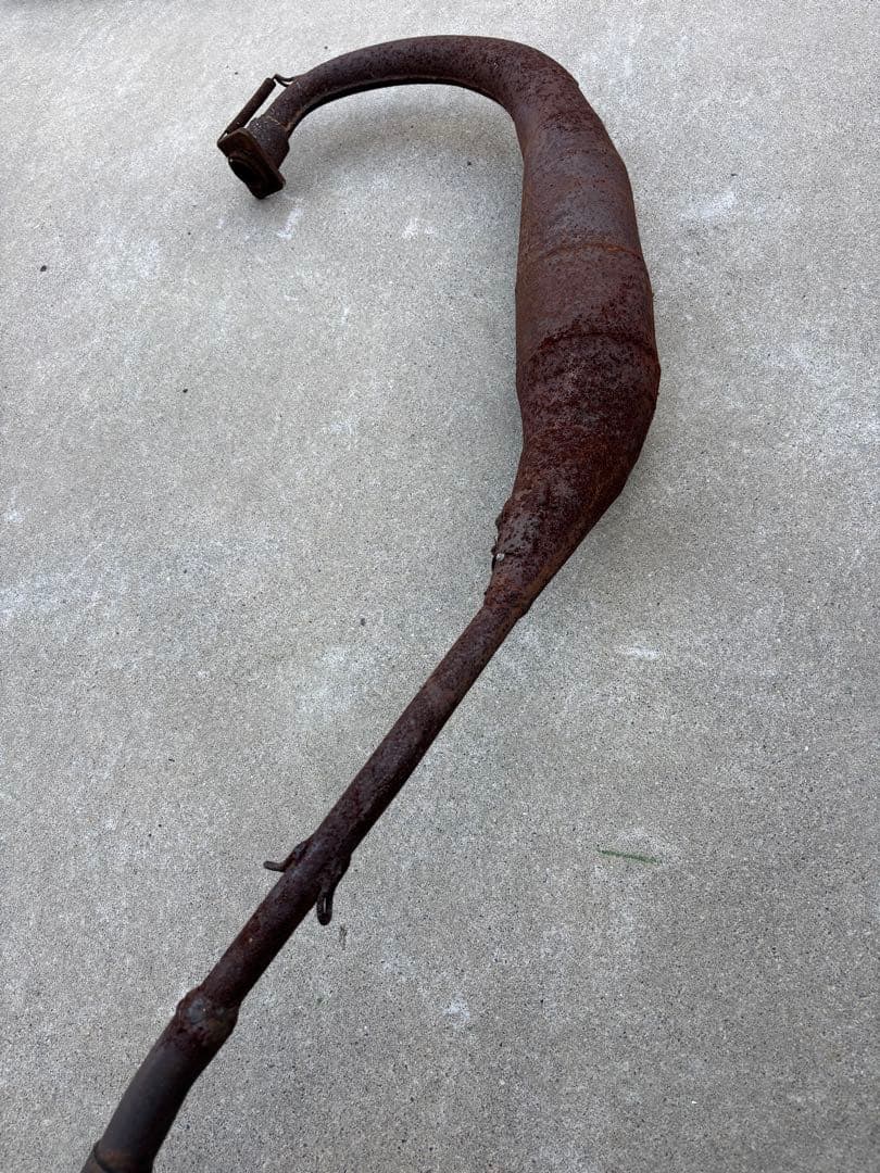 Dog Fight マフラー 錆あり　ns1 チャンバー