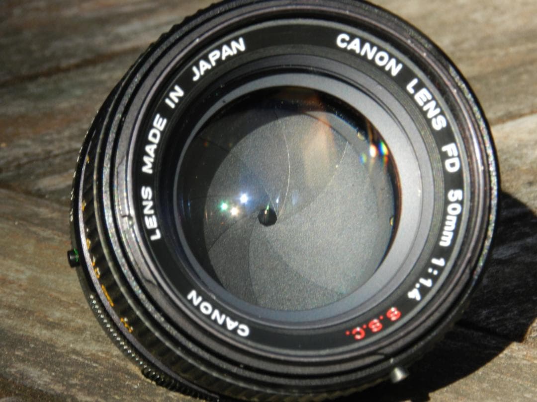 美品　Canon F-1 F1 FD 50mm 1.4 ssc S.S.C.