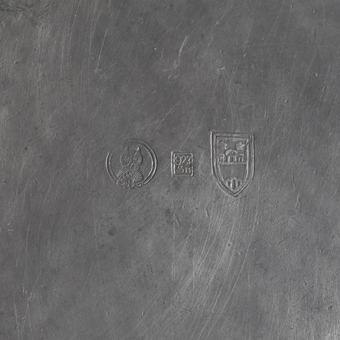 フランスアンティーク　ピューター フラワーベース　フラワーポット　ブロカント