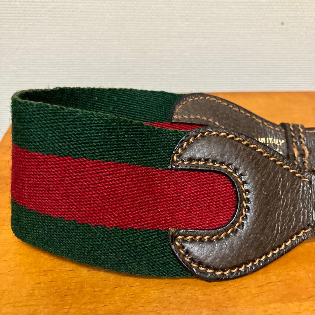 オールドグッチ　OLD GUCCI ベルト　レトロ　ヴィンテージ