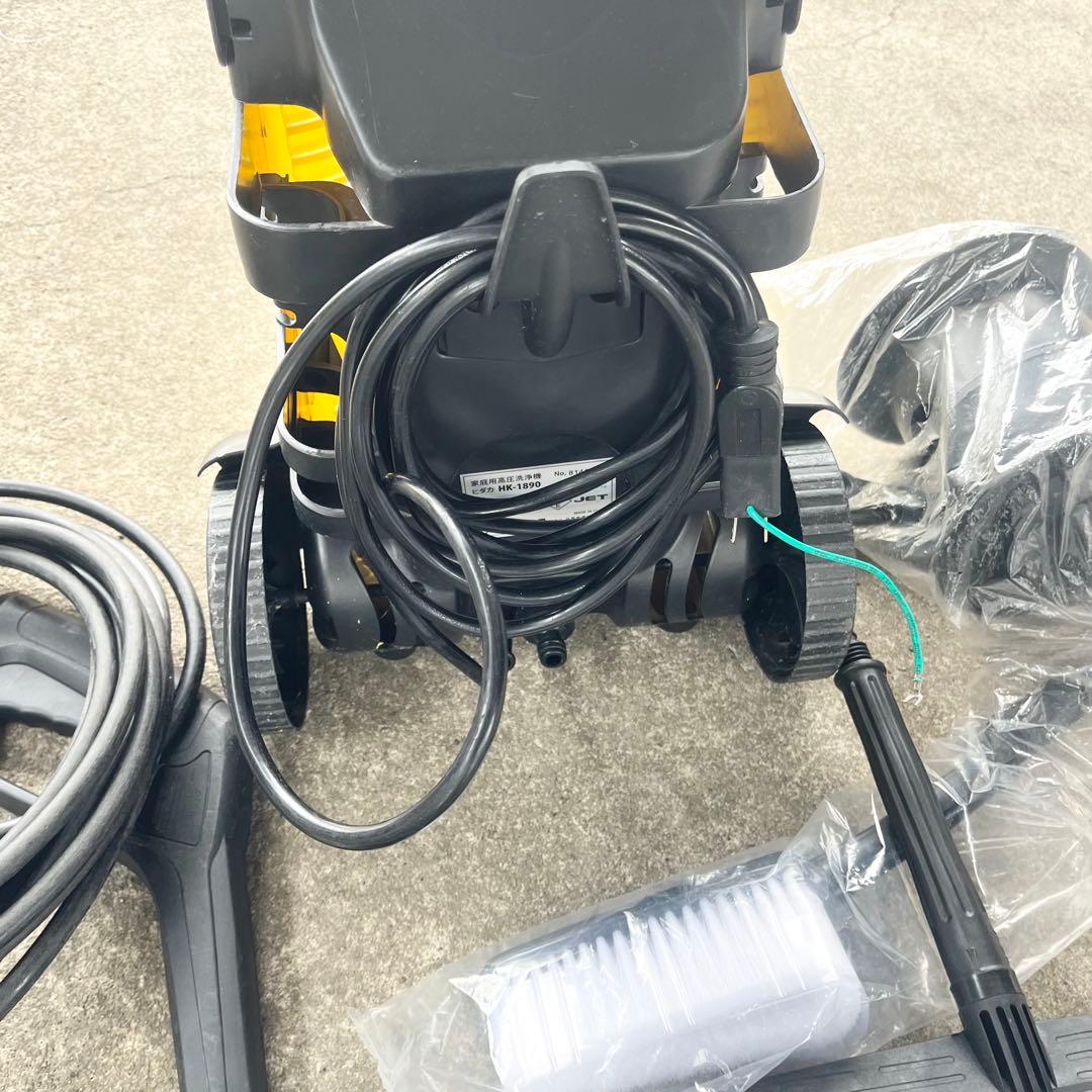 HIDAKA ヒダカ 家庭用高圧洗浄機 HK-1890 60Hz 付属品多数