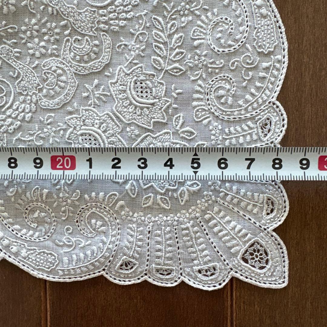 スワトウ　ハンカチ　汕頭　鳳凰　刺繍　SWATOW 花柄