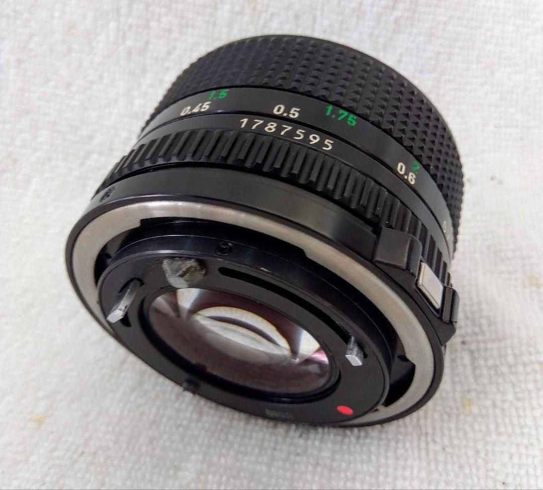 キヤノン Canon 旧F-1N（F-1改、後期モデル）、レンズ付