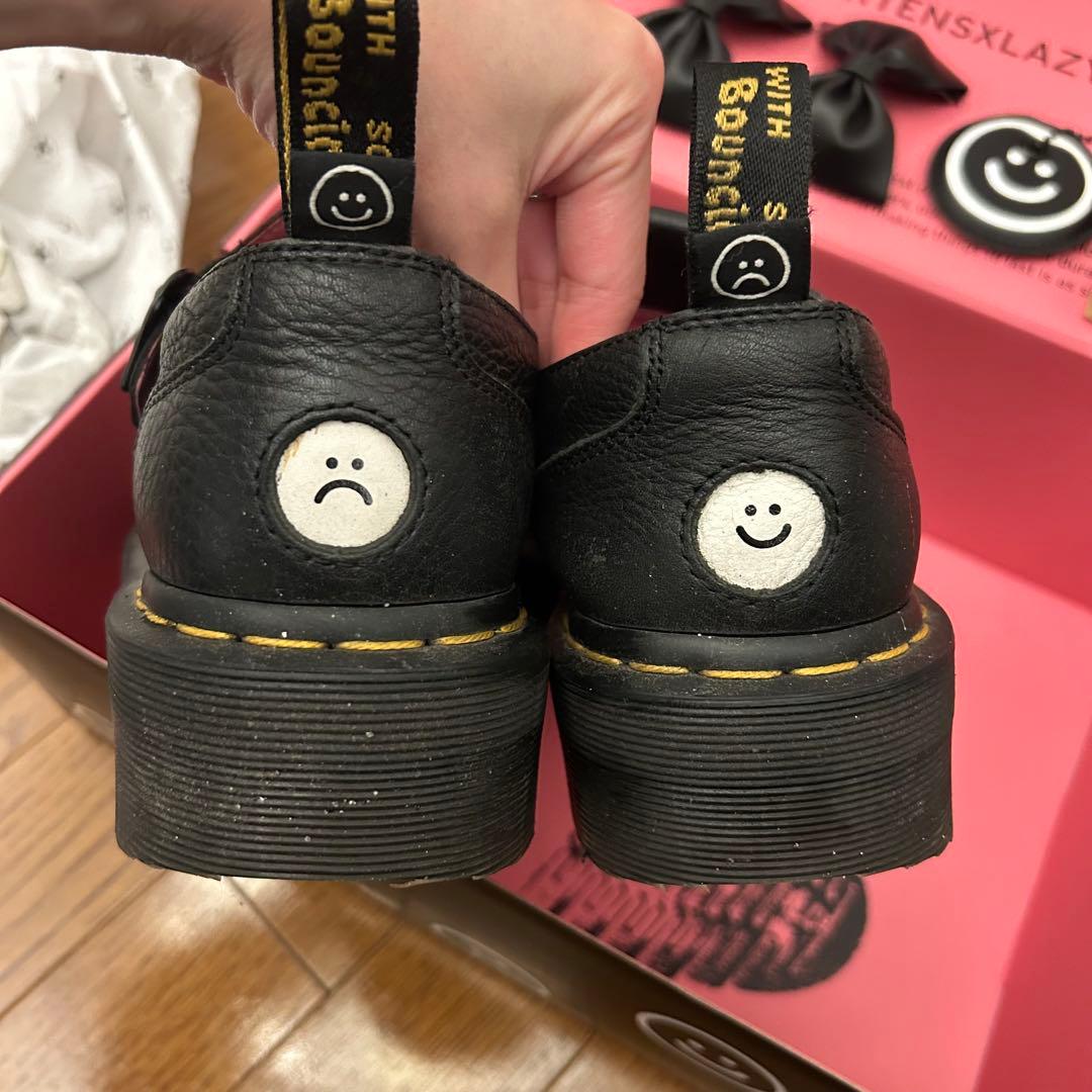 【UK5】ドクターマーチン LAZY OAF コラボ 厚底