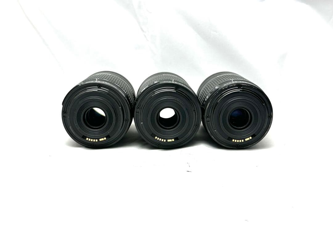 3本セット！Canon EF-S 55-250mm F4-5.6 IS STM