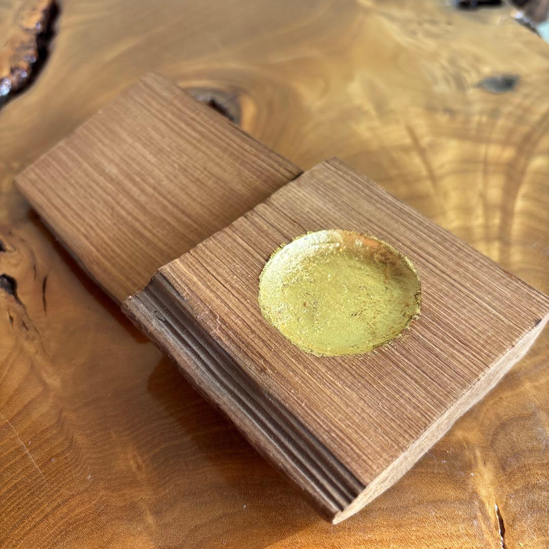 【法隆寺の古材】二月庵 香仙造 香合 茶道具 共箱