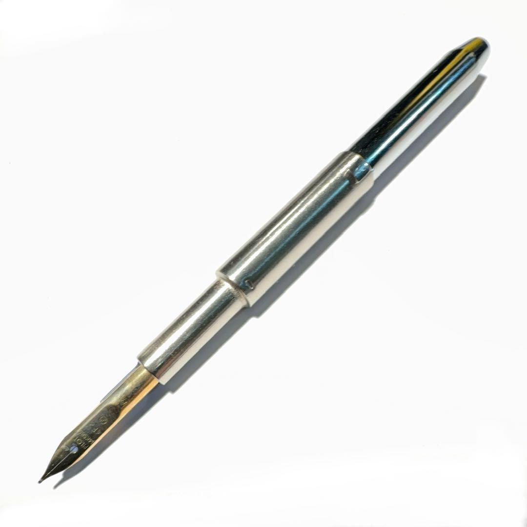 【廃番極稀少】PILOT キャップレス 多面体 未使用 タグ付き 黒 14K F